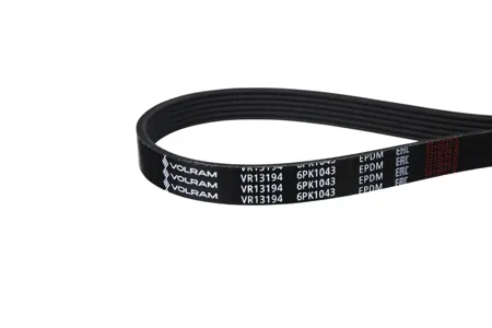 VOLRAM VR13194 Ремень генератора 6PK1043 Skoda Octavia II 04-13 VW Golf V VI 04-12 С КОНДИЦИОНЕРОМ