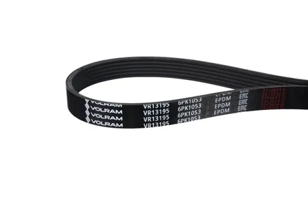 VOLRAM VR13195 РЕМЕНЬ ВЕНТИЛЯТОРА 6PK1053 Уаз -452 ДВ.4091 ГЕНЕРАТОРА Skoda Octavia II 04-13 Suzuki SX4 06-15