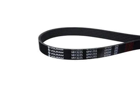 VOLRAM VR13225 Ремень генератора 6PK1255 Solaris RB 10- Creta 16- RIO III 11- С КОНДИЦИОНЕРОМ