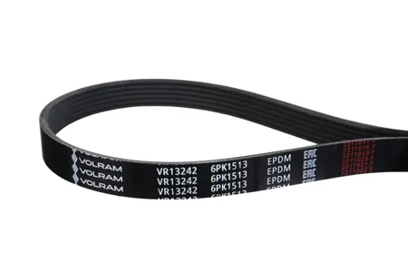 VOLRAM VR13242 Ремень генератора 6PK1513 Santa Fe CRDI 01-12 Tucson CRDI 04-10 Sportage II CRDI 04-