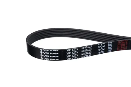 VOLRAM VR13255 Ремень генератора 6PK1623 Audi A8 TDI 03-14 Q7 TDI 06-15 VW Touareg TDI 10-18 Chery A5 06-