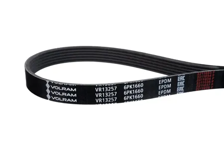 VOLRAM VR13257 Ремень генератора 6PK1660 VW Golf IV 97-06 Skoda Octavia I 96-10 Ceed 18- BMW X3 10-