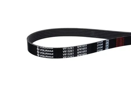 VOLRAM VR13261 Ремень генератора 6PK1693 VW Polo V 09- Golf VI 08-13 Sportage II 04-10 Tucson 04-10