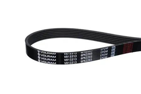 VOLRAM VR13313 Ремень генератора 6PK2203 Transit 06-14 Mercedes Sprinter 95-06