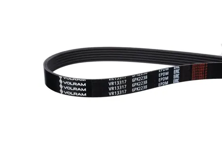 VOLRAM VR13317 РЕМЕНЬ ПРИВОДНОЙ 6PK2238 H-1 08- Tucson 04-10 Optima 10-15 Mazda 6 07-13