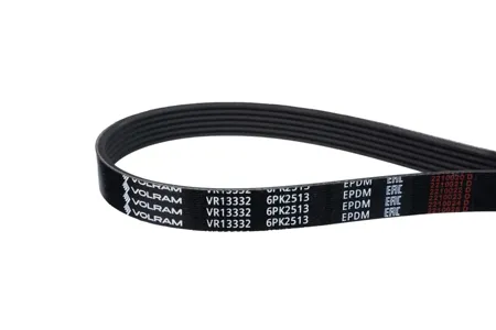 VOLRAM VR13332 Ремень генератора 6PK2513 Sonata V 05-10 SERATO II 09- Volvo XC90 I 02-14
