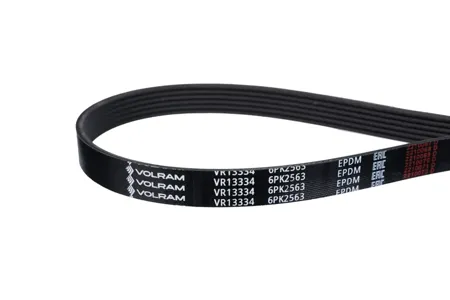 VOLRAM VR13334 Ремень генератора 6PK2563 Mitsubishi Lancer X 07- Outlander II 06-12 Peugeot 4007 07-13
