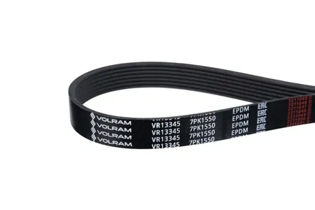 VOLRAM VR13345 Ремень поликлиновой 7PK1550, Toyota Camry (V50) 11-, Rav 4 (A30) 05-, Alphard (H20-H30) 08-, Highlander (U40-U50) 07-, Lexus RX (G L1 ) 08-