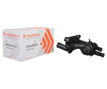 VOLRAM VR23185 Термостат VW Polo sedan 1.6 09- Golf 1.4 06-16 Tiguan 1.4 07- Skoda Rapid 1.6 12- +83 87°С