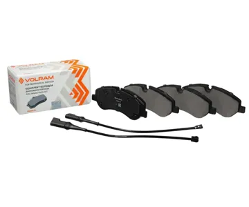 VOLRAM VR26118 Колодки торм.передние Transit 12-