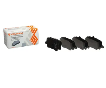 VOLRAM VR26119 Колодки торм.задние GELLY Tugella 20- Volvo XC40 17- ДИСКОВЫЕ