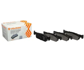 VOLRAM VR26142 Колодки торм.передние Logan 14-