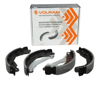VOLRAM VR26726 Колодки торм.задние Aveo T200 03- T250 06- T300 11- БАРАБАННЫЕ 200x36