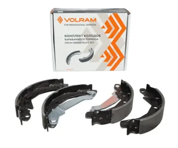 VOLRAM VR26728 Колодки торм.задние Matiz M100 M150 98- БАРАБАННЫЕ 180x31