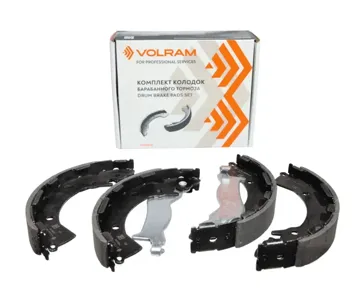 VOLRAM VR26734 Колодки торм.задние Solaris II 17- RIO IV 17- БАРАБАННЫЕ 203x32