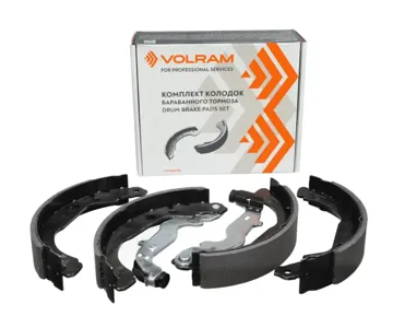 VOLRAM VR26737 Колодки торм.задние Duster 4x4 11- Kaptur 16- БАРАБАННЫЕ 228x42