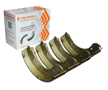 VOLRAM VR26745 Колодки торм.задние ГАЗЕЛЬ (4 шт.)