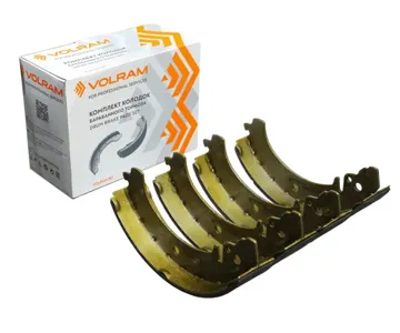 VOLRAM VR26746 Колодки торм.задние ВАЗ-2101 (4 шт.)