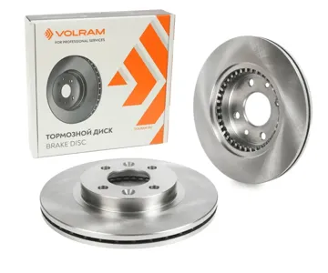 VOLRAM VR27123 Диск тормозной Largus без АБС, Logan , D=260mm