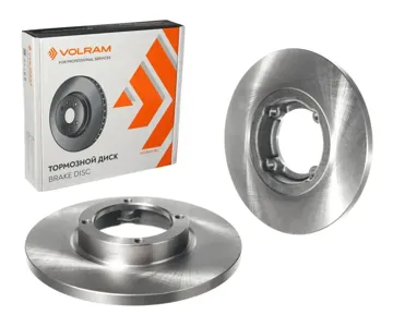 VOLRAM VR27135 Диск торм.перед. Daewoo Matiz M100, M150, M200, M300 (98-) D=236mm R-13