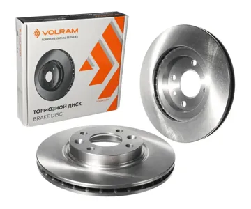 VOLRAM VR27152 Диск тормозной X-RAY Logan II (13-), Sandero II (12-) D=258mm вент.