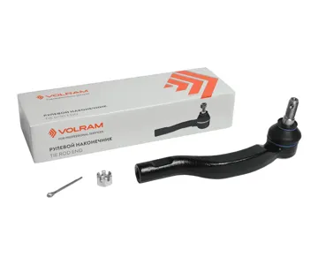 VOLRAM VR39598 НАКОНЕЧНИК РУЛЕВОЙ для а/м TOYOTA COROLLA (E14, E15) 06-14, AURIS (E15, E18) 06-18 ЛЕВЫЙ (VOLRAM) VR39598