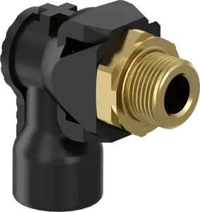 WABCO 8938312930 Штуцер соединительный угловой M16х8мм (фитинг резьбовой) сталь WABCO
