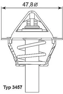WAHLER 345790D Термостат (90C) 34570190D