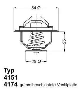 WAHLER 417482D Термостат