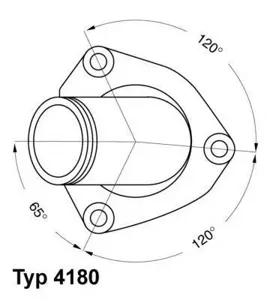 WAHLER 418082D Термостат Daewoo Espero 1.8,2.0 91-99