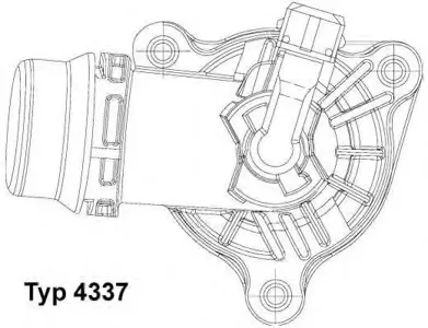 WAHLER 4337105D Термостат