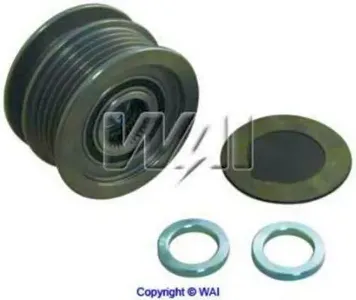 WAI 2483277 Шкив генератора NISSAN ALMERA II (N16)  MICRA III (K12)  RENAULT CLIO II (BB  CB)  KANGOO (KC0/1)