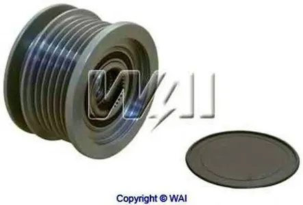 WAI 2494282 Шкив генератора AUDI A4 B5 (8D2)  A6 C5 (4B2)