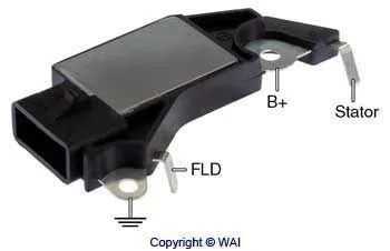 WAI D411XHD Реле регулятор напряжения генератора