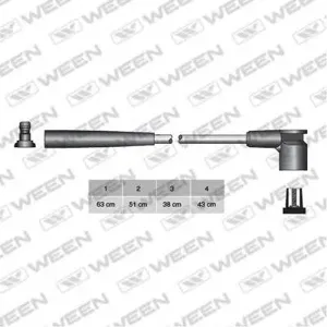 WEEN 1104103 Ком-кт высок-х проводов Класс F 8V инж. Lada 2108 – 2115