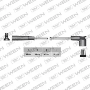 WEEN 1104233 Ком-кт высок-х проводов Класс F Chevrolet Niva (2123)