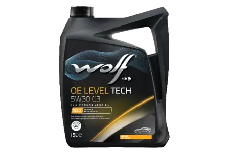 WOLF 1043901 Масло моторное синт. OE LEVEL TECH 5W30 C3 5л