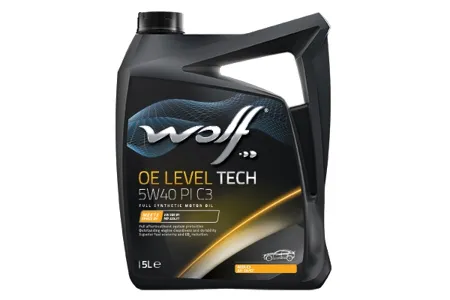 WOLF 1044239 Масло моторное OE LEVEL TECH 5W40 PI C3 5л