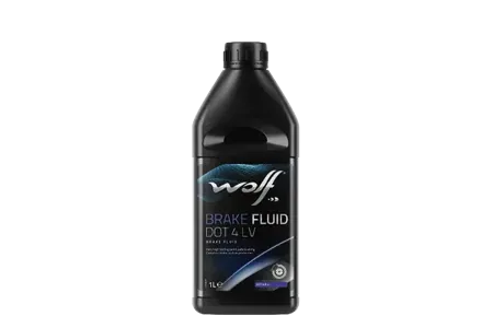 WOLF 1047758 Тормозная жидкость Brake Fluid dot 4 LV (1L)