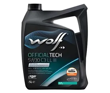 WOLF 1048181 Масло моторное синт. OFFICIALTECH 5W30 C3 LL III 5л