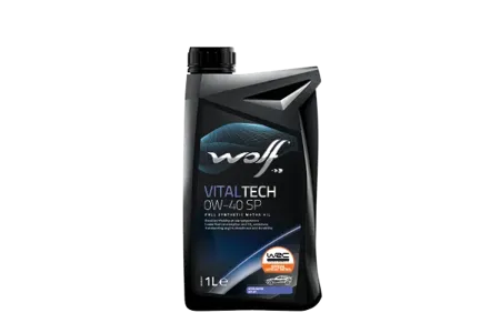 WOLF 1048897 Масло моторное VITALTECH 0W40 SP 1л