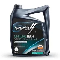 WOLF 1049359 Масло моторное синт. OFFICIALTECH 5W30 SP Extra 4л