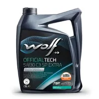 WOLF 1049360 Масло моторное синт. OFFICIALTECH 5W30 SP Extra 5л