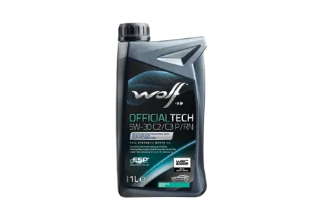 WOLF 1052548 Масло моторное WOLF OFFICIALTECH 5W-30 C2/C3 P/RN 1L
