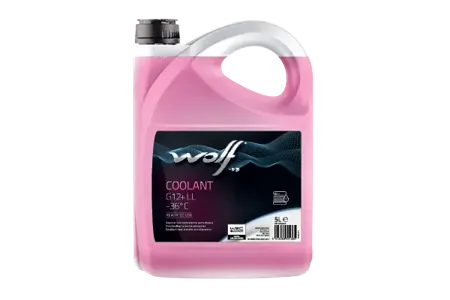 WOLF 1052660 Антифриз WOLF COOLANT G12+ LL -36°C 5L