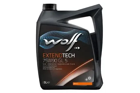 WOLF 8303500 Масло трансмиссионное EXTENDTECH 75W90 GL-5 5л