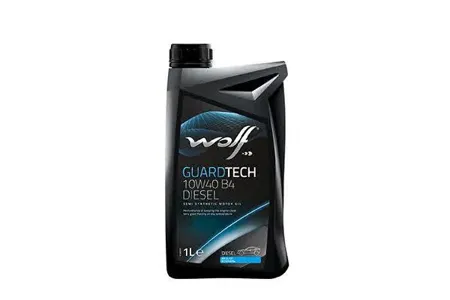 WOLF 8303517 Масло моторное GUARDTECH 10W40 B4 Diesel 1л