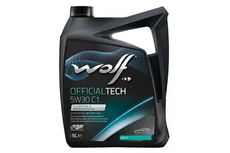WOLF 8307911 Масло моторное синт. OFFICIALTECH 5W30 C1 5л