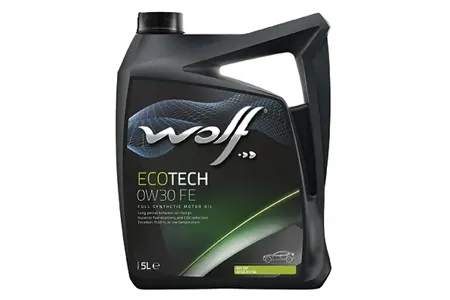 WOLF 8309403 Масло моторное синт. ECOTECH 0W30 FE SNCF A3B4 5л