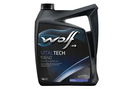 WOLF 8311192 Масло моторное синт. VITALTECH 5W40 A3B4 SNCF 4л
